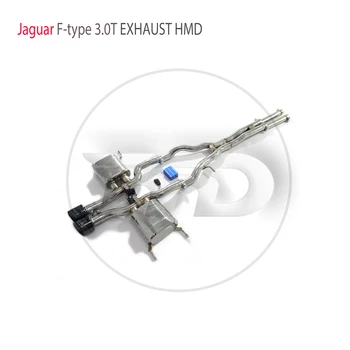 Изпълнението на Изпускателната Система HMD от Неръждаема Стомана Catback за Jaguar F-type SC 3.0 T Клапанов Ауспуси