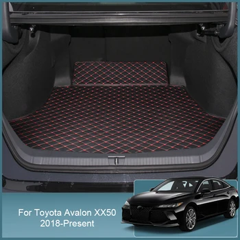 1pc Car Багажника Mat For Toyota Avalon XX50 2018-2025сетка в багажника на автомобил постелки за автомобил Cargo liner четки Accessories Para Auto