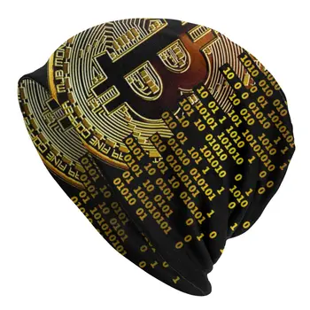 Ressed Криптовалюта Ethereum Bitcoin Hoody Crypto Skullies Шапки Дишащи Топли Улични Печатни Улични Шапки за Тюрбана Унисекс