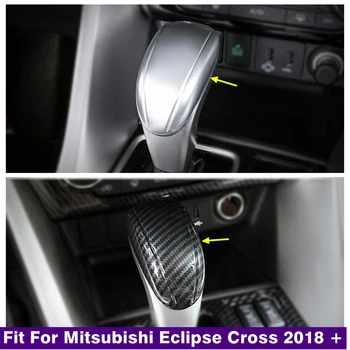 Аксесоари за интериора Дръжка на скоростния Корона Дръжки на Капака Тампон За Mitsubishi Eclipse Cross 2018-2022 Матиран/, изработени От въглеродни влакна