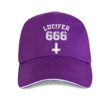 нова бейзболна шапка Мъжка Lucifer 666 Block Бейзболна Шапка