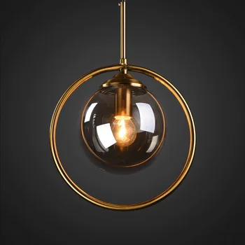 Съвременно минималистичное скандинавски осветление, нощно шкафче за спалня и трапезария окачен тавана лампа magic bean стъклена малка подвесная лампа